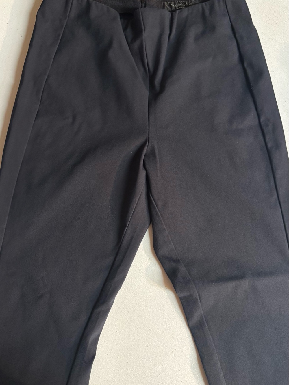 rag & bone Women's Straight-Leg Pants in Navy